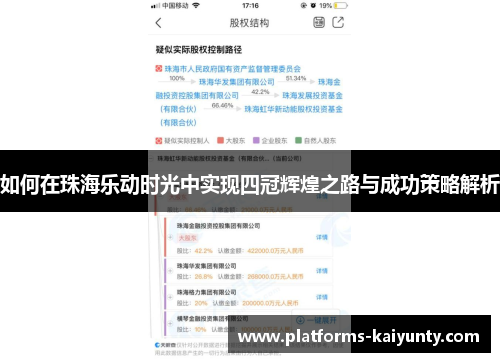 如何在珠海乐动时光中实现四冠辉煌之路与成功策略解析
