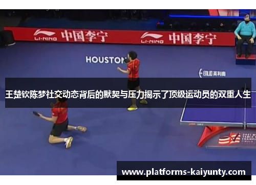 王楚钦陈梦社交动态背后的默契与压力揭示了顶级运动员的双重人生